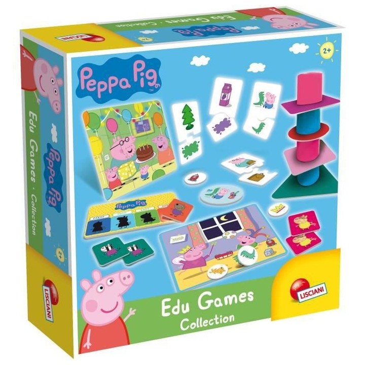 LISCIANI GIOCHI Peppa Pig Collection dejeux Éducatifs Baby