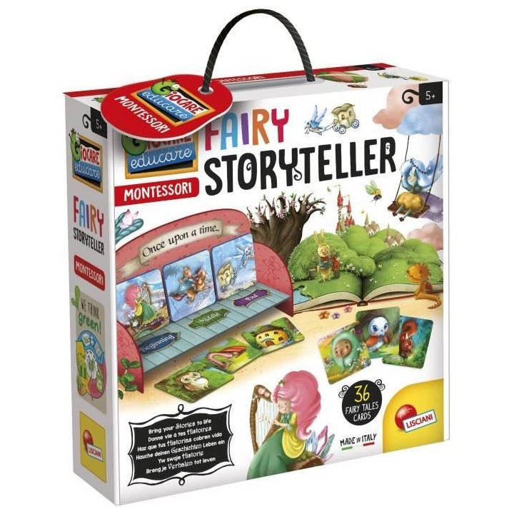 LISCIANI GIOCHI Montessori Fairy Stories (Inventer Des Fables)