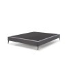 LISBOA Ensemble Matelas 140x190 cm + Sommier + Pieds - 30 cm