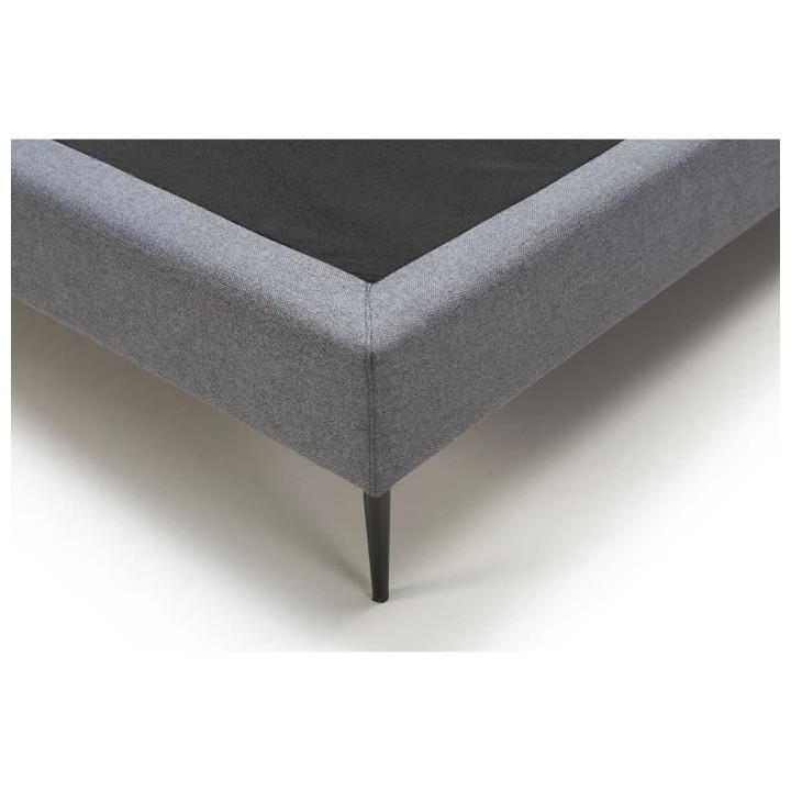 LISBOA Ensemble matelas + sommier + pieds - 160 x 200 cm - 30 cm