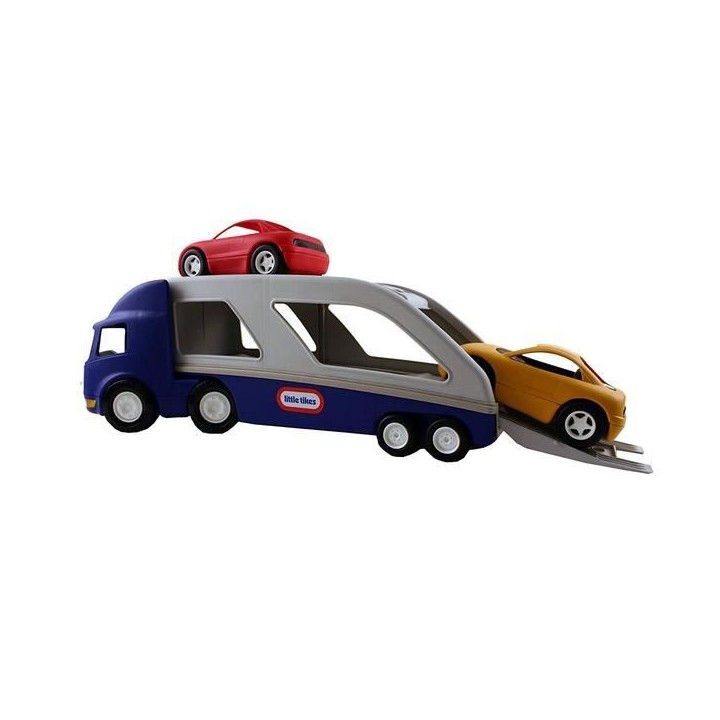 Little Tikes - Grand Porte-Voitures avec 2 Voitures de Sport - A parti