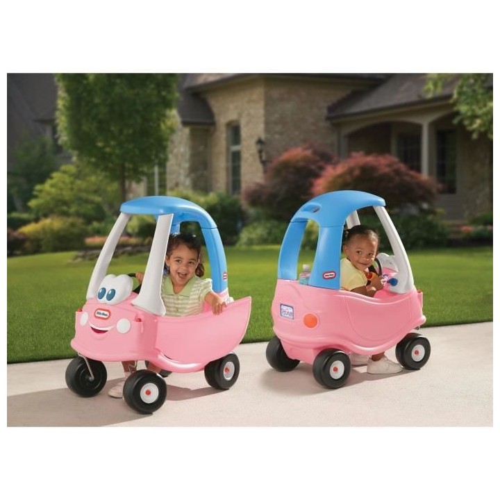 Little Tikes - Trotteur et Porteur Cozy Coupe Princesse - Rose - A par