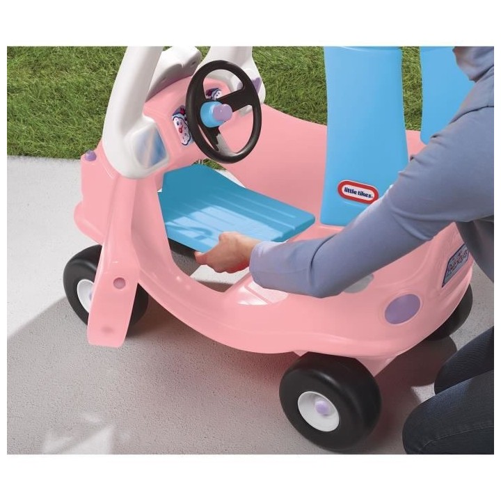 Little Tikes - Trotteur et Porteur Cozy Coupe Princesse - Rose - A par