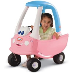 Little Tikes - Trotteur et Porteur Cozy Coupe Princesse - Rose - A partir de 18 mois