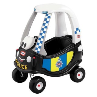 Little Tikes - Trotteur et Porteur Cozy Coupe Police - Noir - A partir