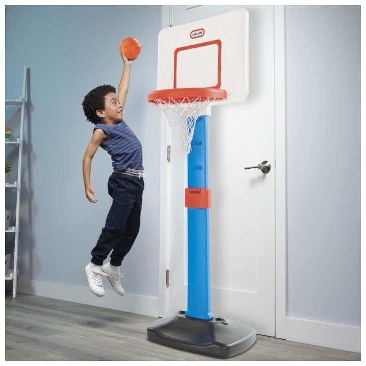 Little Tikes - Panier de Basket Ajustable avec 1 Ballon - A partir de