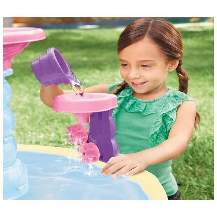 Little Tikes - Table de Jeux d'Eau Rose - Tornades Folles