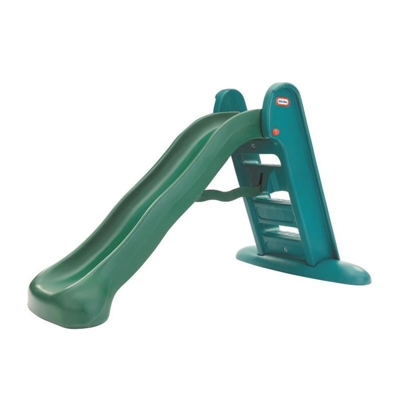 Little Tikes - Grand Toboggan Go Green en Plastique Recyclé - Pour Extérieur ou Intérieur