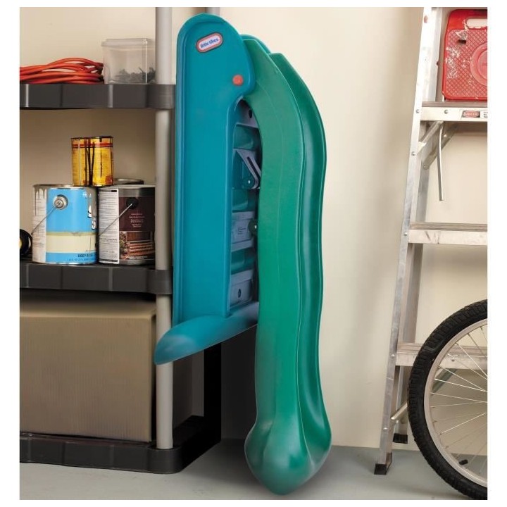 Little Tikes - Grand Toboggan Go Green en Plastique Recyclé - Pour Ex