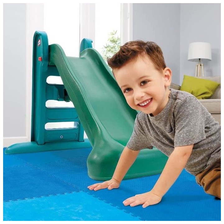 Little Tikes - Grand Toboggan Go Green en Plastique Recyclé - Pour Ex