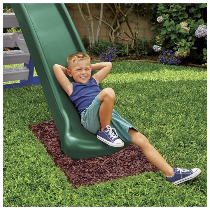 Little Tikes - Toboggan Géant - Colori Jungle - Pour Extérieur ou In