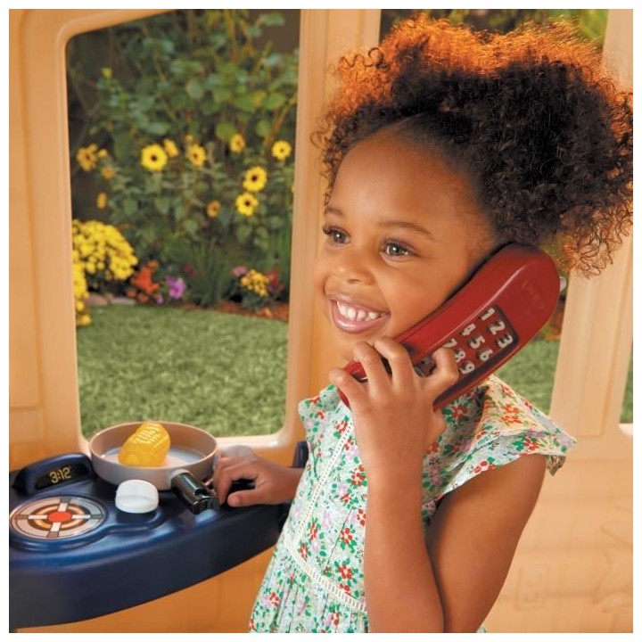 Little Tikes - Maison de Jardin et Table de Pique-Nique - Colori Jungl