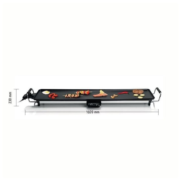 LITTLE BALANCE 8239 Happy Plancha 90, Plancha électrique 8-10 personn