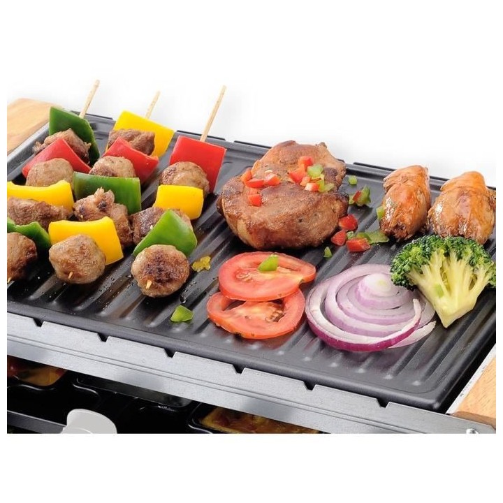 LITTLE BALANCE 8263 Raclette Alpes 1200-8, Raclette Grill Brochettes