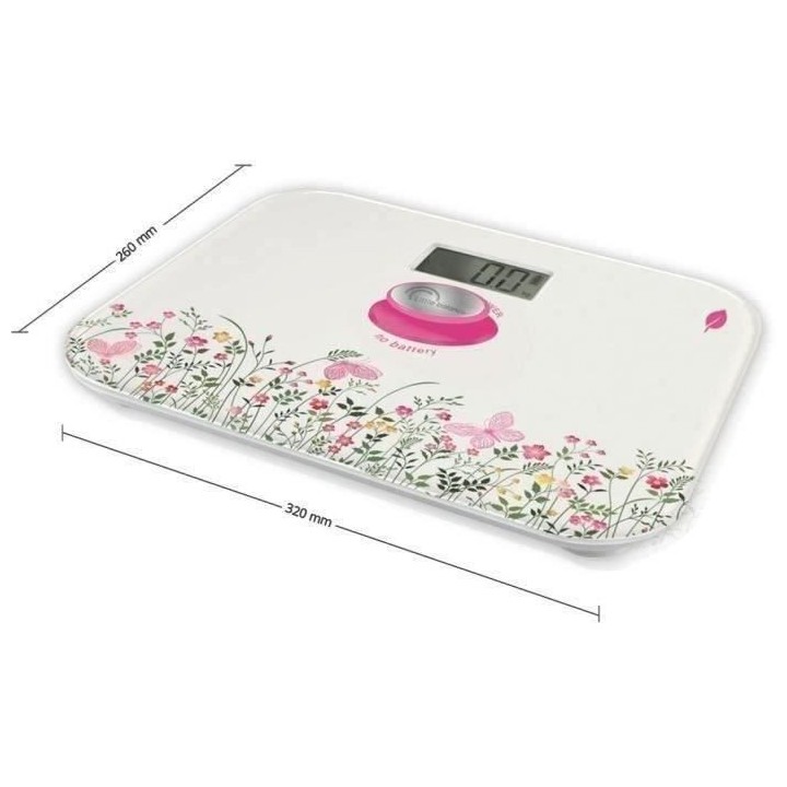 LITTLE BALANCE 8328 Kinetic, Pese-personne sans pile, Rechargeable par