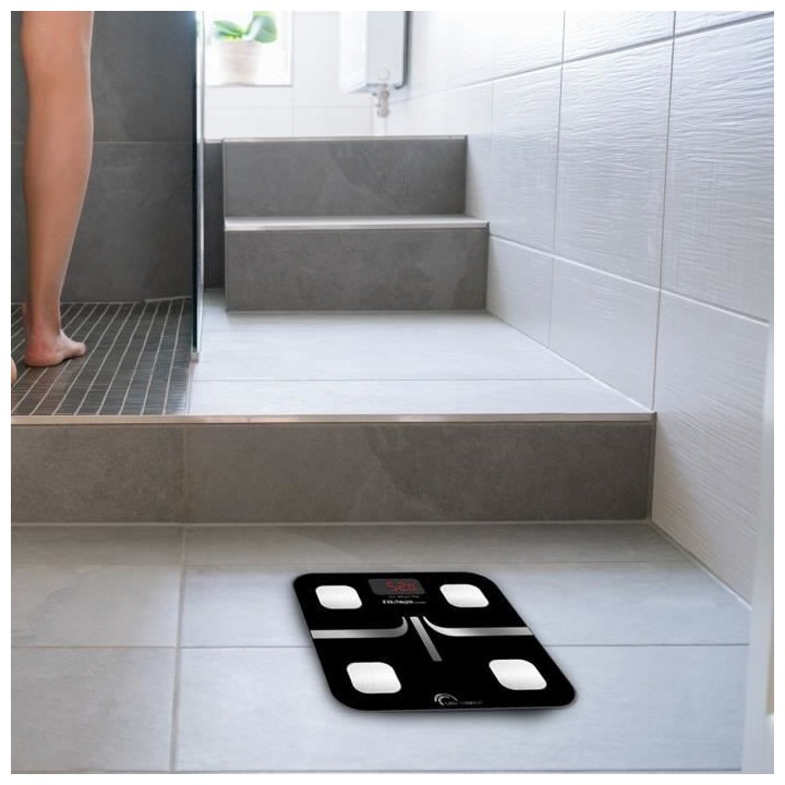 Pese-personne impédancemetre connecté - LITTLE BALANCE 8353 Connect