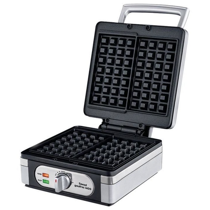 LITTLE BALANCE 8384 Speed Gaufres 1400, Gaufrier électrique, Véritab