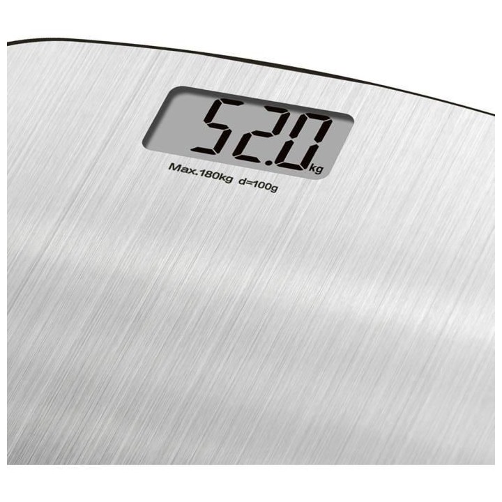 LITTLE BALANCE 8416 Inox Soft USB, Pese-personne sans pile, Rechargeab