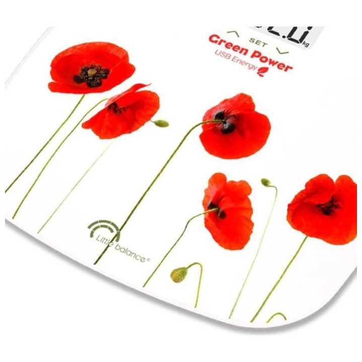 LITTLE BALANCE 8449 IMC Soft USB, Pese personne sans pile, Rechargeabl