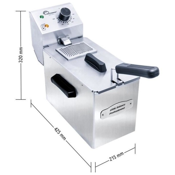 LITTLE BALANCE 8481 My George Pro, Friteuse électrique semi-professio