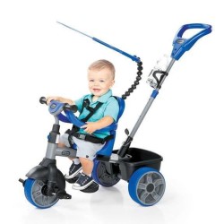 Little Tikes - Tricycle Evolutif 4 en 1 - Bleu - De 9 mois a 3 ans