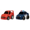 Little Tikes - Coffret de 2 Voitures Crazy Fast a Rétro Friction - Voitures de Courses