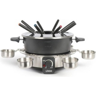 LIVOO DOC264 Appareil a fondue électrique 1000W - 1,8L - 8 fourchette