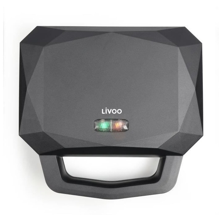 LIVOO - Appareil a gaufres et croques - DOP232 - Surface de cuisson :
