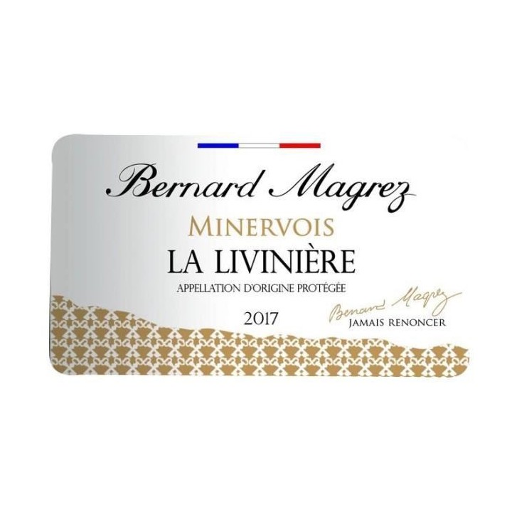 BERNARD MAGREZ 2017 Minervois et La Liviniere - Vin rouge de Languedoc