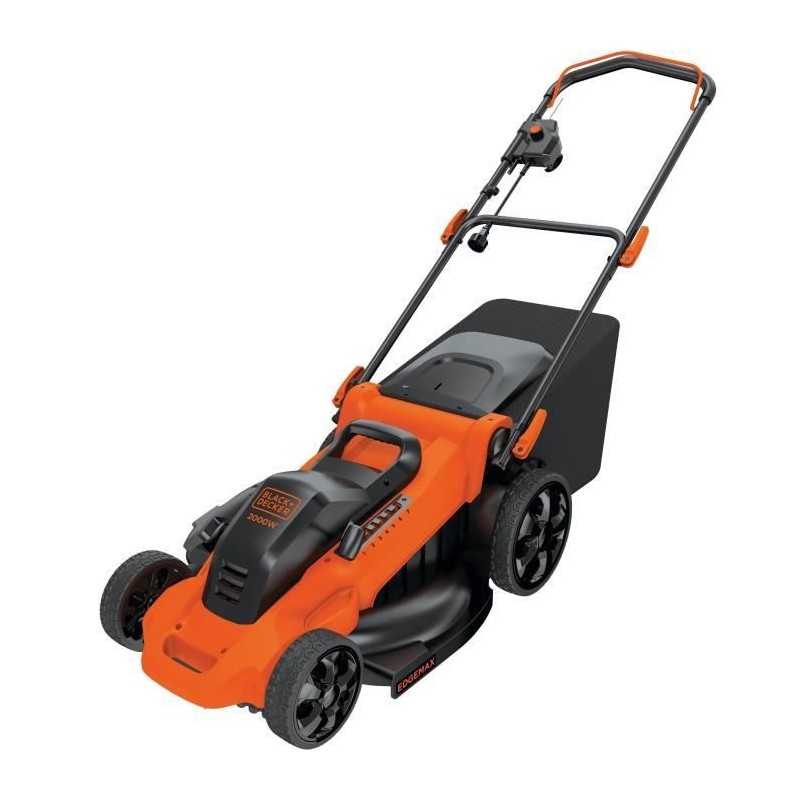 Tondeuse électrique 2000W 48cm de coupe BLACK+DECKER LM2000QS - Mulching