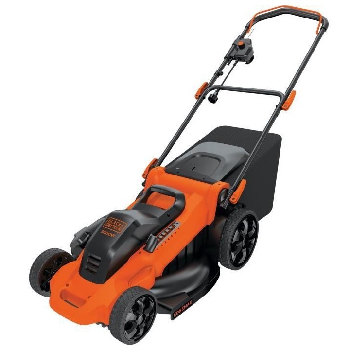 Tondeuse électrique 2000W 48cm de coupe BLACK+DECKER LM2000QS - Mulch