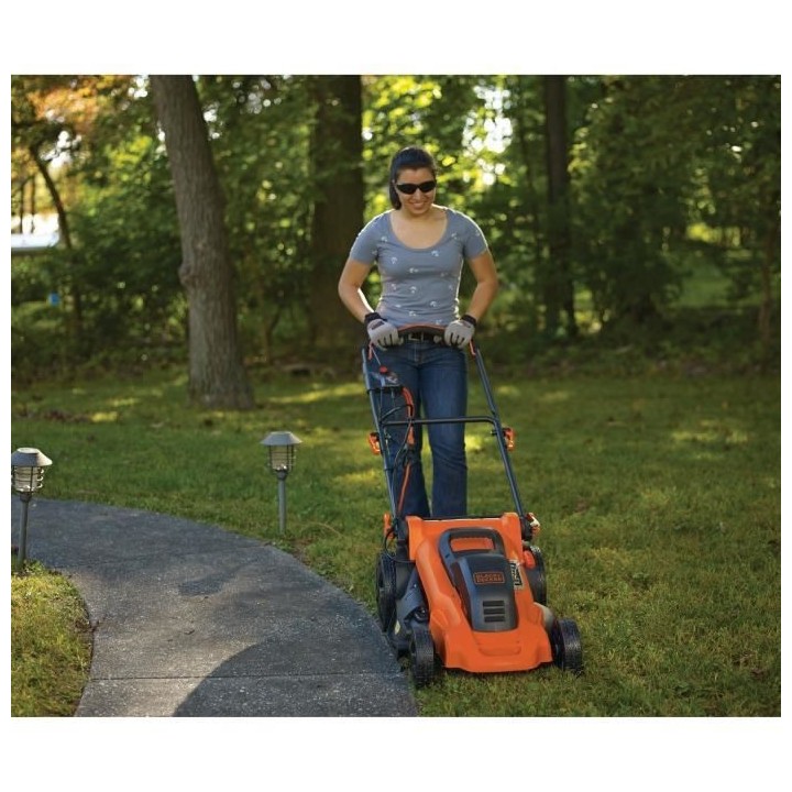Tondeuse électrique 2000W 48cm de coupe BLACK+DECKER LM2000QS - Mulch