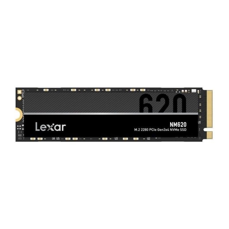 Disque SSD Interne - LEXAR - NM620 - 256Go - NVMe - (LNM620X256GRNNNG)