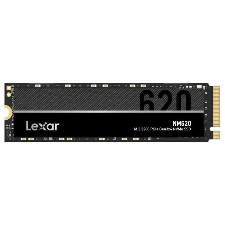 Disque SSD Interne - LEXAR - NM620 - 256Go - NVMe - (LNM620X256GRNNNG)