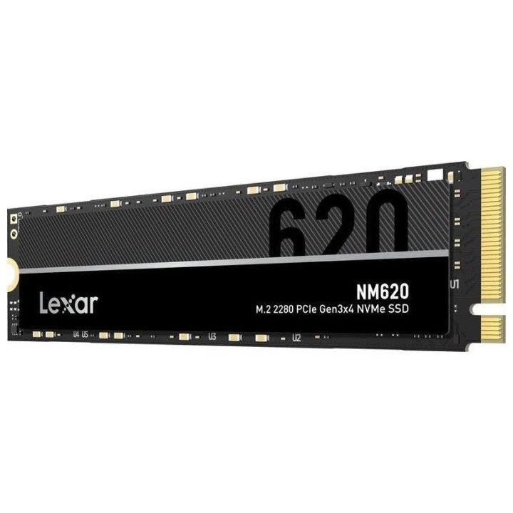 Disque SSD Interne - LEXAR - NM620 - 256Go - NVMe - (LNM620X256GRNNNG)