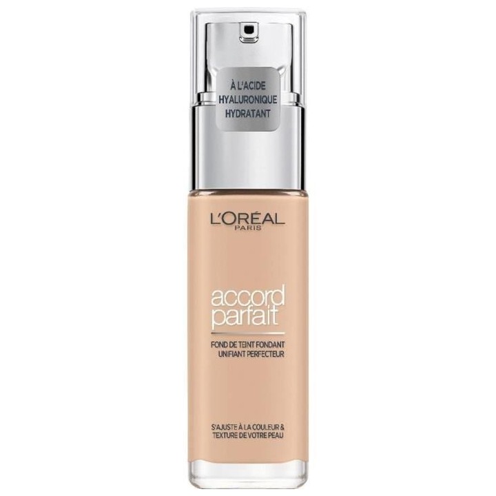 Fond de Teint Accord Parfait L'OREAL PARIS Fondant Unifiant Perfecteur