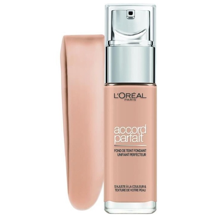 Fond de Teint Accord Parfait L'OREAL PARIS Fondant Unifiant Perfecteur