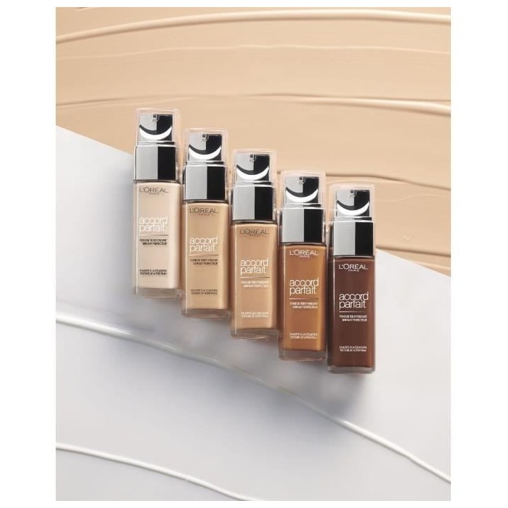 Fond de Teint Accord Parfait L'OREAL PARIS Fondant Unifiant Perfecteur