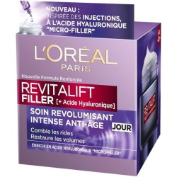 Soin revolumisant Intense Anti-âge L'OREAL Revitalift Filler +Acide Hyaluronique - 50 ml