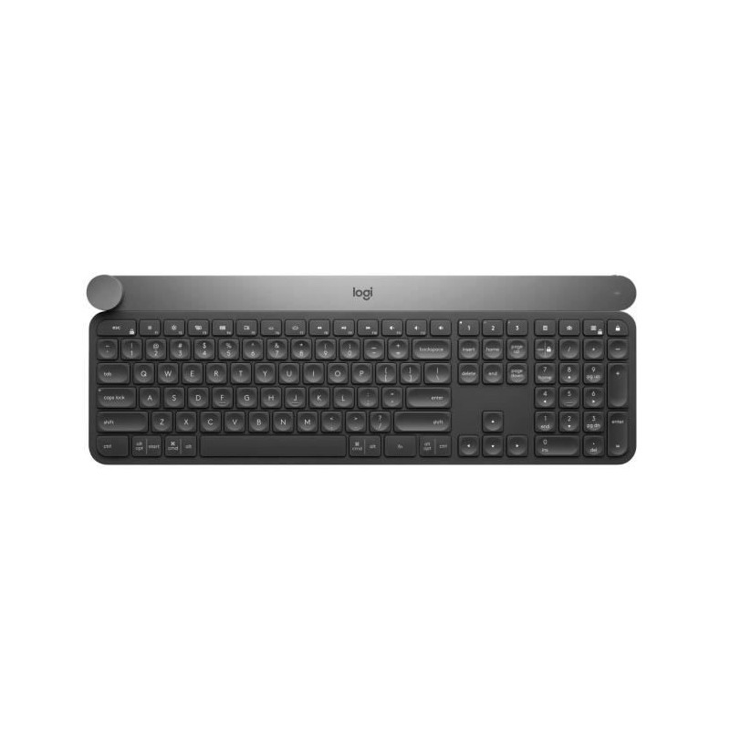 LOGITECH - Clavier CRAFT - AZERTY - Noir