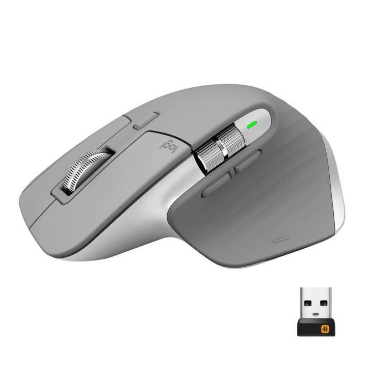 Souris sans fil - Logitech - MX Master 3 - Bluetooth/Radio Fréquence