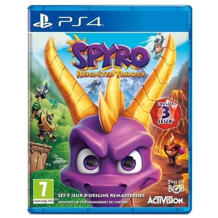 Spyro Reignited Trilogy Jeu PS4