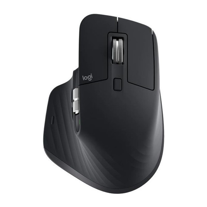 LOGITECH - Souris MX Master 3 - Bluetooth/Radio Fréquence - USB - 7 Boutons - Noir