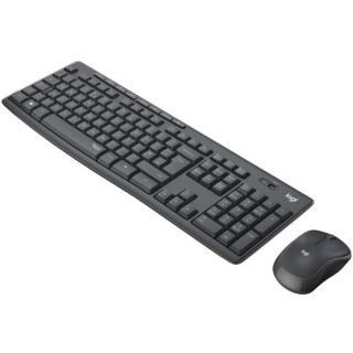 LOGITECH - Ensemble Clavier + Souris sans fil et Silencieux MK295 - AZ