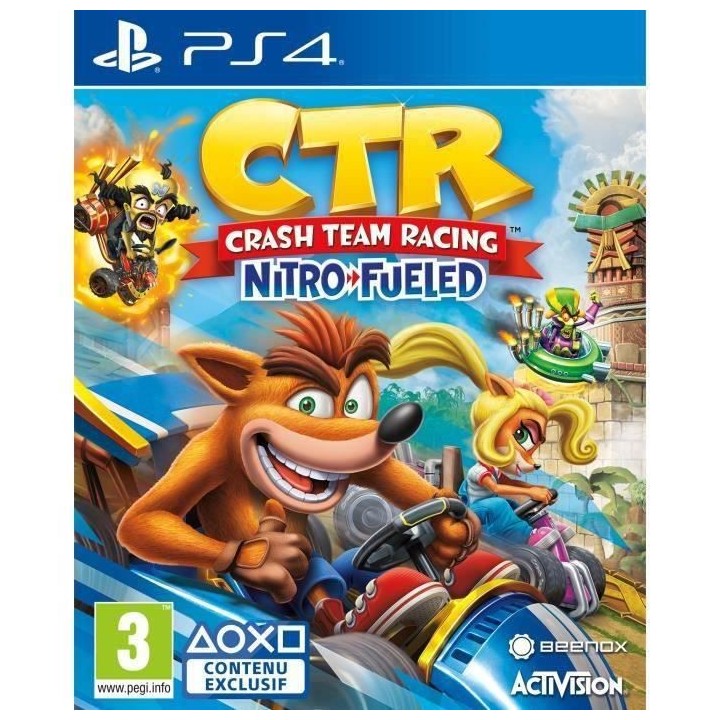 Crash Team Racing Nitro Fueled Jeu PS4