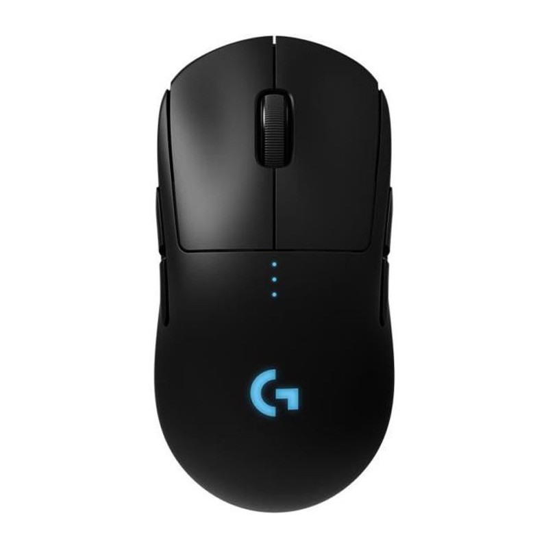 LOGITECH - Souris Gamer Sans Fil G Pro - Noir