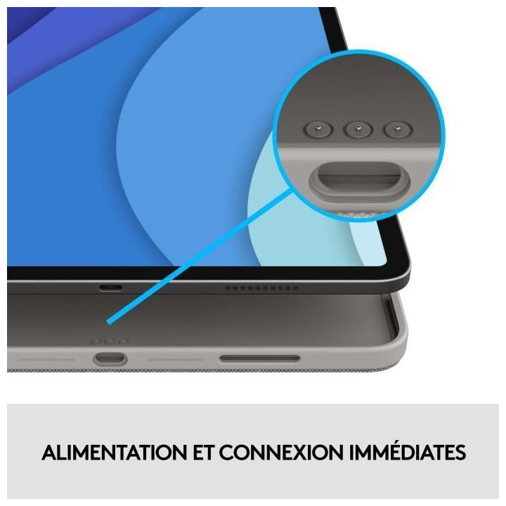 Clavier et étui - Tablette - Logitech - COMBO TOUCH IPAD PRO 11 - APP