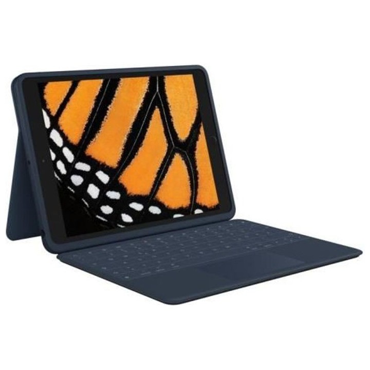 Étui clavier - Logitech Rugged Combo 3 Touch - Pour iPad 7e, 8e et 9e