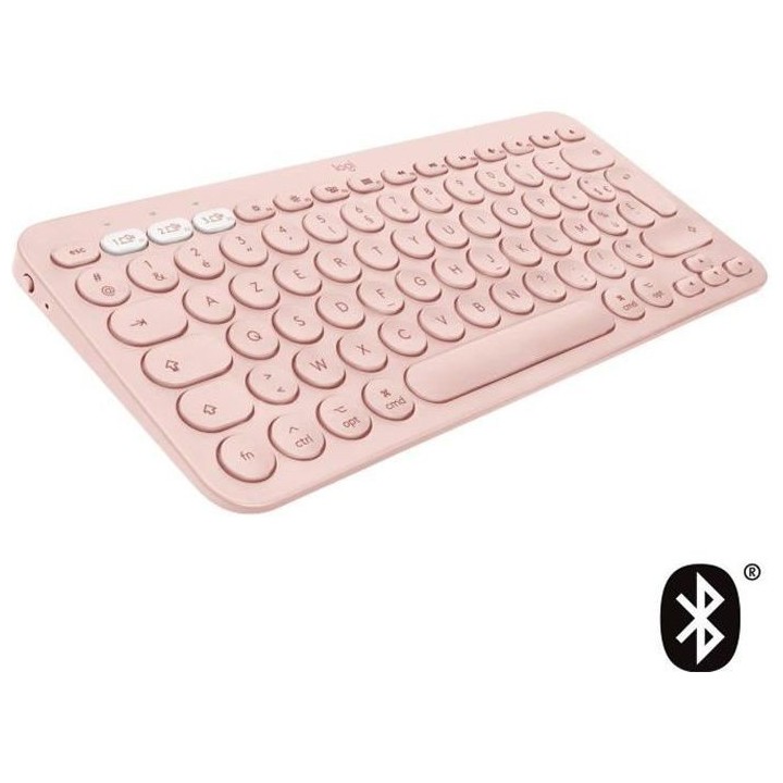 Clavier ordinateur - POUR MAC - Bluetooth - Logitech - K380 Multi-Devi