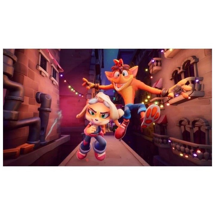 Crash Bandicoot 4 : It's About Time Jeu PS4 (Upgrade Gratuit pour PS5)